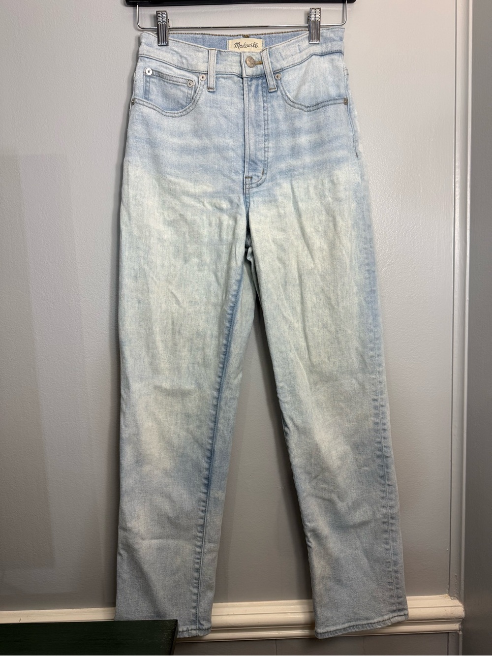 17. Madewell The Perfect Vintage Straight Jean Light Wash High-Rise